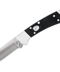 Buck 0112BKSA-B Black G10 Auto Elite Folding Ranger Knife