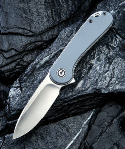 We Knife - CIVIVI Elementum Liner Lock Gray G10 Knife