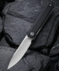 We Knife -CIVIVI Exarch Linerlock Knife Black G10 Handles