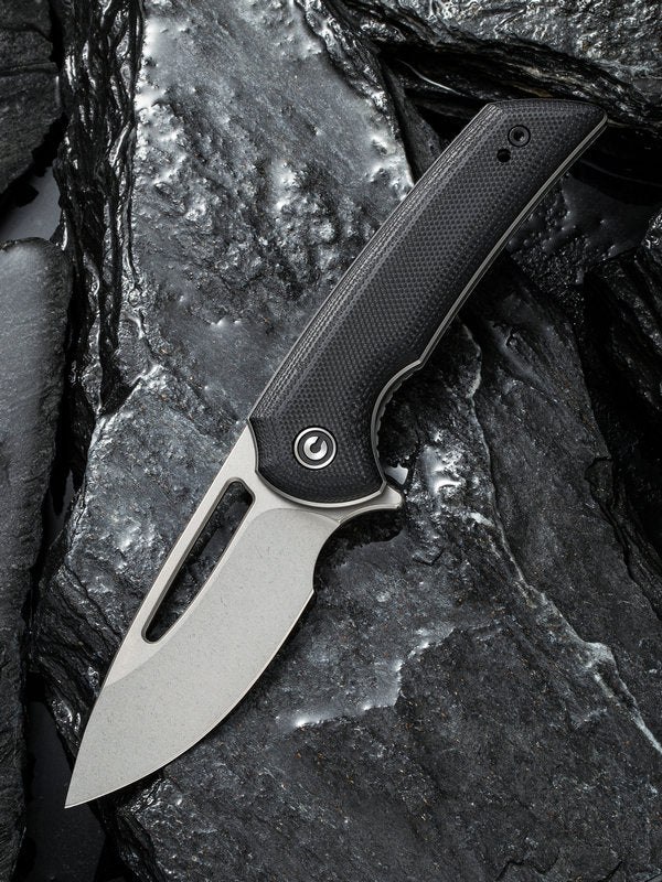We Knife - CIVIVI Odium Liner Lock Black G10 Knife