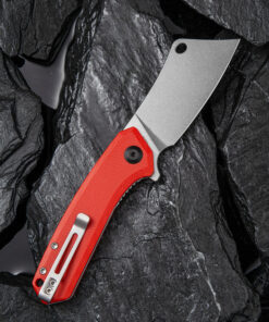 We Knife - CIVIVI Mini Mastodon Liner Lock Red G10 Knife