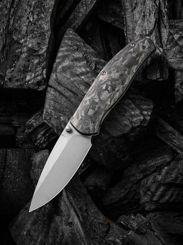 We Knife - Esprit 20025A-A Frame Lock Marble Carbon Fiber Knife