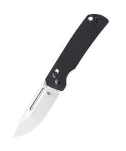 Kizer Escort Ki4481A1 Folder CPM-20CV Blade with Black Aluminum Handle