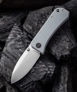 We Knife - 2004E Banter Gray G10 Flipper Stonewashed CPM S35VN