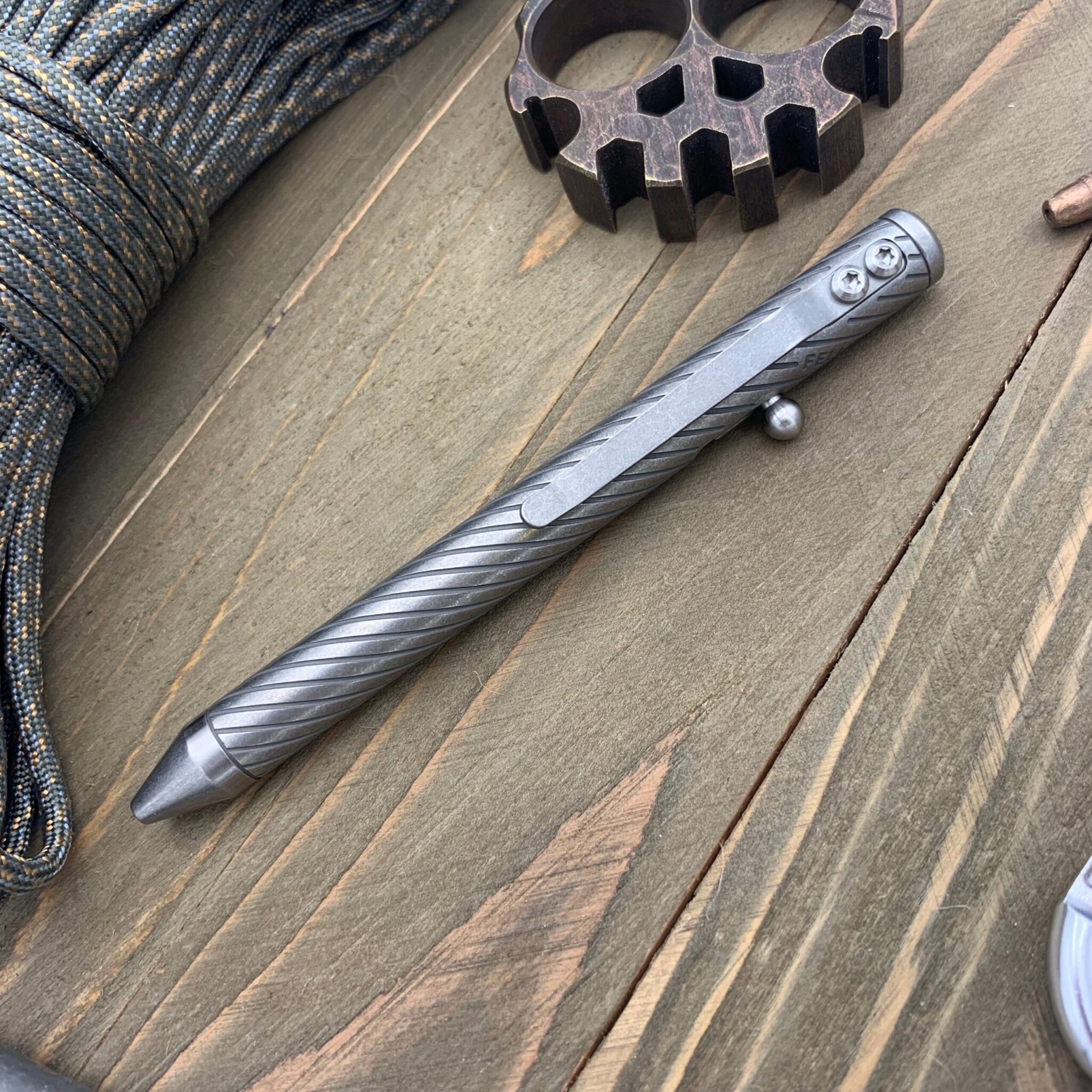 Fellhoelter TiBolt G2 Pen Ti Engraved Full