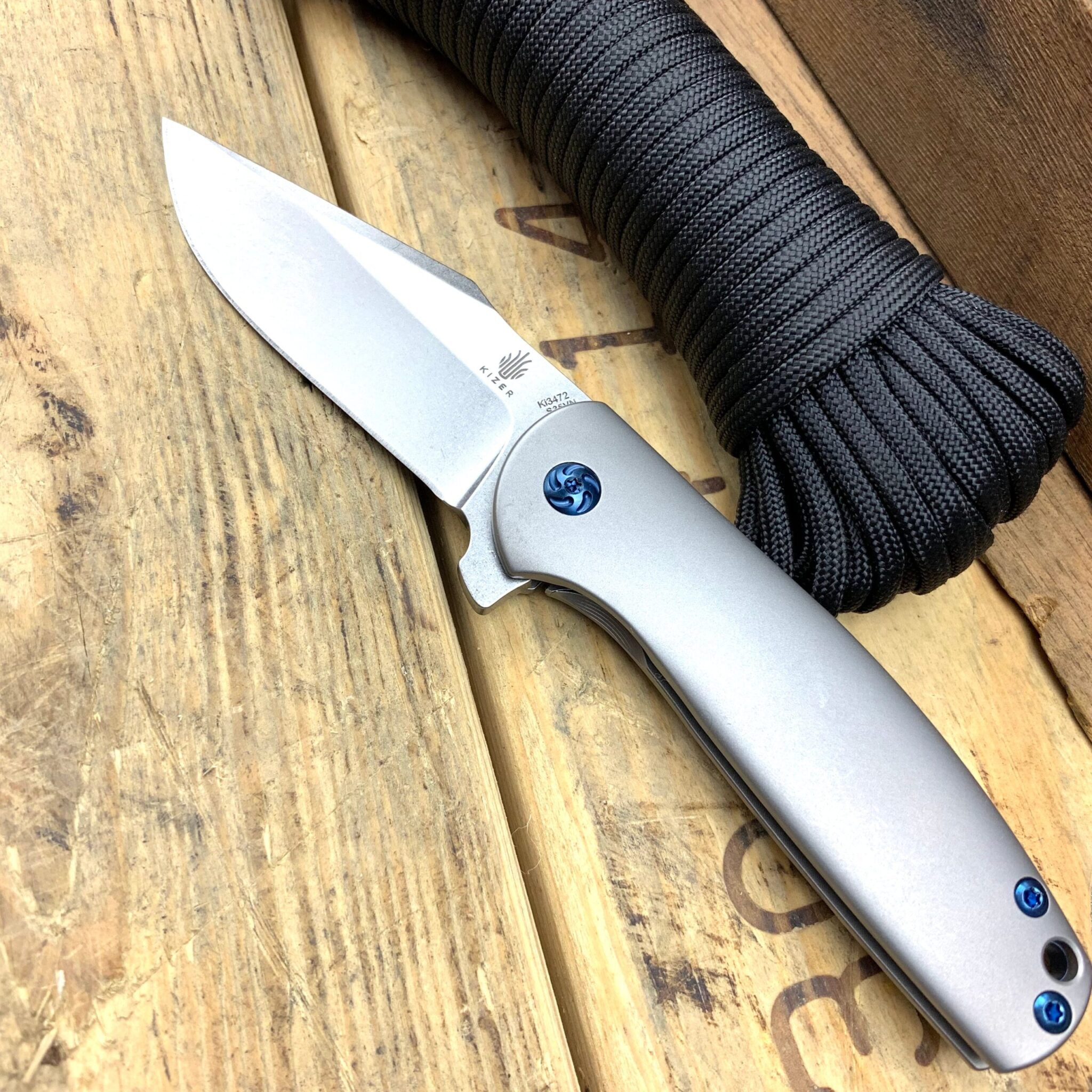 Kizer Ki3472 Laconico Ursa Minor Titanium Knife