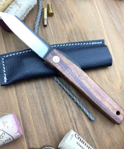 Ohta Knives OFK7P Desert Ironwood Friction Folder Knife