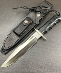 Randall Made Knives Model M16 SP#1. Special Fighter Micarta with Black Sheath