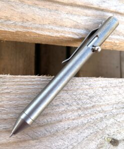 Fellhoelter TiBolt G2 Pen Titanium Plain Smooth Pen
