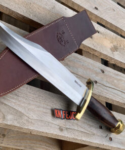 Randall Made Knives Model 12-11 Smithsonian SC WA FSB Bowie Desert Ironwood Handle/Brown Sheath