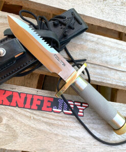 Randall Made Knives 18-5.5" SS1 KNH CI MCB Attack Survival Knife with Black Sheath