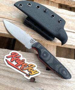 Chelette Knives KME Fixed Blade CPM154 with Carbon Fiber Handles