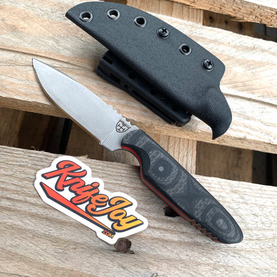 Chelette Knives KME Fixed Blade CPM154 with Carbon Fiber Handles