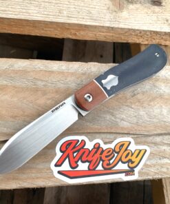 Enrique Pena Custom Front Flipper Dogleg Jack Dark Greg Hansen Micarta Handle