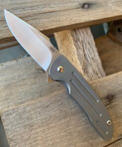 Jaco De Kock Custom Knives PL1 Ti Framelock Flipper M390 Blade