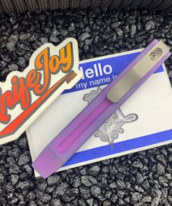 Maverick Customs 4" Slim Fuller Purple EDC Pry Bar Tool