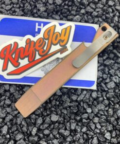 Maverick Customs 4.25" Pink Anodized EDC Pry Bar Tool