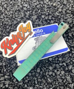 Maverick Customs 5" Green/ Bronze Frag Pocket Pry Bar EDC