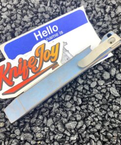 Maverick Customs 5" Anodized Blue Pocket Pry Bar EDC