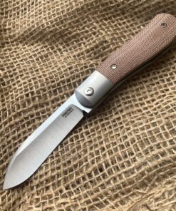 Enrique Pena Front Flipper Dogleg Jack Brown Micarta X Series