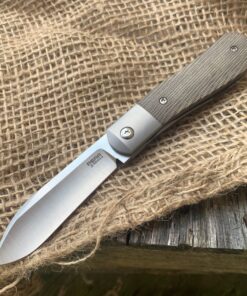 Enrique Pena Front Flipper Dogleg Jack Green Micarta X Series