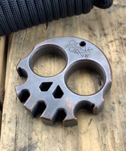OOAK Forge Custom Full Size Skully Multi-Tool/ Copper