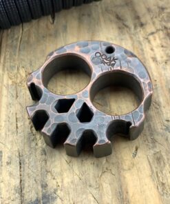 OOAK Forge Custom COMPACT Size Skully Multi-Tool/ Copper
