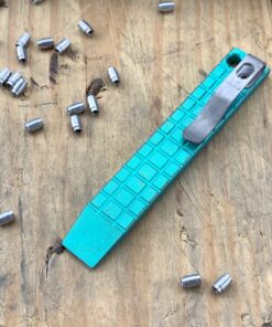 Maverick Customs 4" Frag Green Anodized EDC Pry Bar Tool