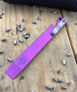 Maverick Customs 5.5" Pink Anodized EDC Pry Bar Tool