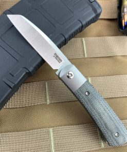 Enrique Pena X Series Apache Flipper with Kickstop Black Micarta