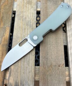 Qvist Bladeworks Variant PE (Production Edition) Jade G10 with Satin Finished Blade