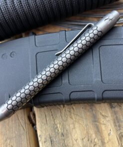 Nottingham Tactical TiButton Right Hand Double Lock Parker Blackened Killer Beez Pen