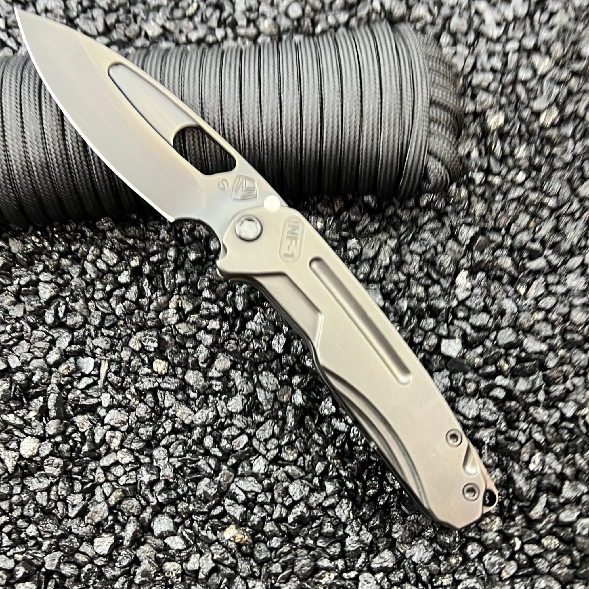 Medford Knives Infraction S35VN PVD Blade with PVD Handles/ PVD Hardware/ PVD Clip
