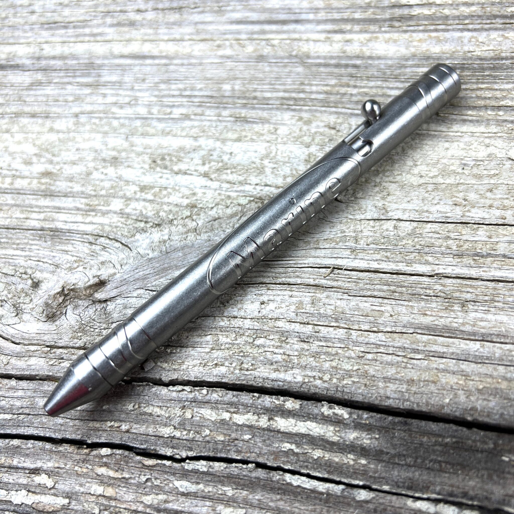 Fellhoelter Tibolt Full Marine Crayon Engraved Pen