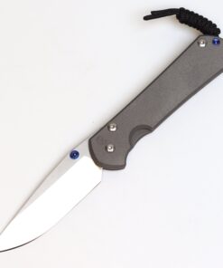 Chris Reeve Knives Large Sebenza 31 Plain Drop Point Polished Blade