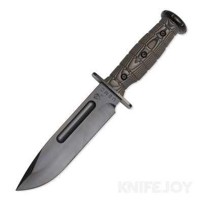 Medford Knives USMC Fighter Fixed S35VN PVD Blade with Multi-Layered G10 Handle/ PVD Hardware