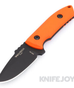 Pro-tech Knives LG511-ORG Short Bladed Rockeye Fixed Blade Orange G-10 Handle/Black S35VN Blade