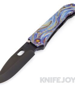 Medford Knives 187 DP 20CV PVD Blade with Faced Flamed Handles/ Flamed Hardware & Clip KJ Exclusive
