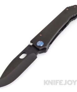 Medford Knives 187 DP 20CV PVD Blade with PVD Handles/ Blue Hardware & Clip KJ Exclusive