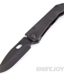 Medford Knives 187 DP 20CV PVD Blade with Black G10 Handles/ PVD Hardware & Clip KJ Exclusive