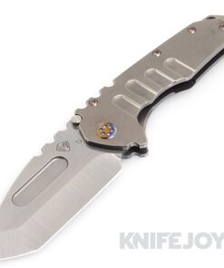 Medford Knives Praetorian T S35VN Tumbled Tanto Blade with Tumbled Handles/ Flamed Hardware and Clip