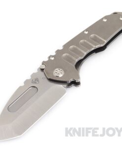 Medford Knives Praetorian T S35VN Tumbled Tanto Blade with Tumbled Handles/ Standard Hardware and Clip