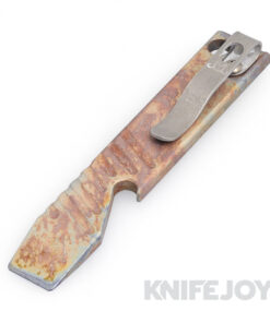 Maverick Customs 4" Oil Slick Anodized Titanium Pocket Pry Bar/ Bottle Opener