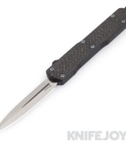 Hogue Knives HOGK34890-LIM Counterstrike OTF Auto Blade Show 2022 Exclusive Tumbled DE Blade with Carbon Fiber Handle/ Alumunum Handles with Tritium