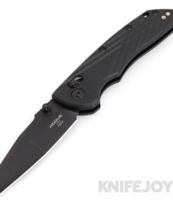 Hogue HOGK24366 Deka ABLE Lock™ Folder Wharncliffe Magnacut Blade/ Black Cerakote Finish with Black Polymer Handles