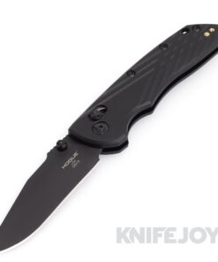 Hogue HOGK24376MC Deka ABLE Lock™ Folder Clip Point Magnacut Blade/ Black Cerakote Finish with Black Polymer Handles