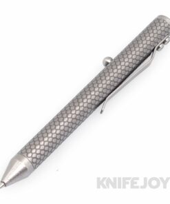 Fellhoelter Tibolt Small Dragon Scales Full Engraved Titanium Pen