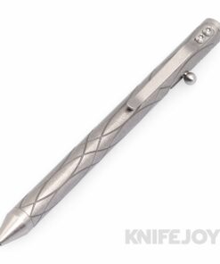 Fellhoelter Tibolt 2 Tone Spiro Large Circle Engraved Titanium Pen5