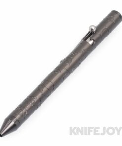 Fellhoelter Tibolt Zirconium Anarchy Full Engraved Titanium Pen