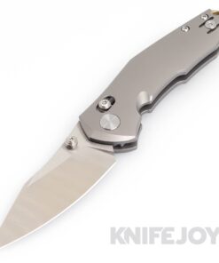 GiantMouse Knives Vox/Anso ACE Nazca Satin Finish Blade with Titanium Handles